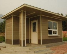雕花板門衛房屋